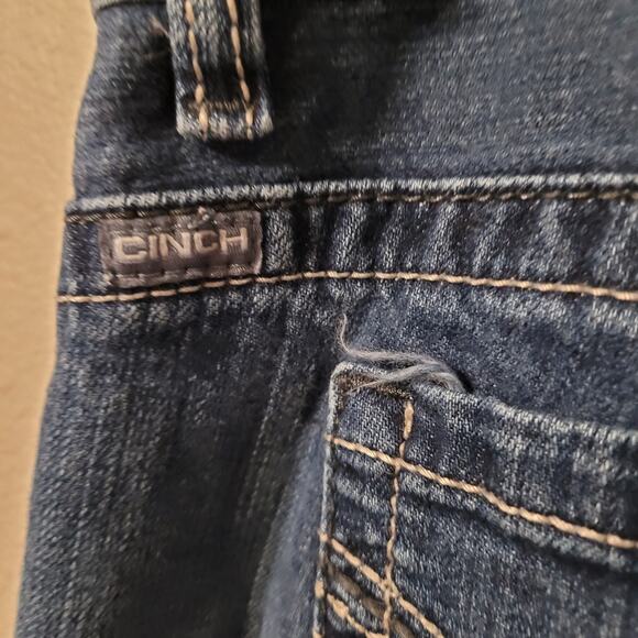 Cinch Womens Ada Straight Leg Jeans Size 34 Denim Medium Wash Mid Rise Cowgirl - Picture 5 of 10